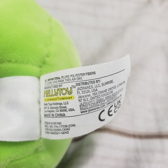 Squishmallows Halloween Squad Frankie Frankenstein 5 Inch Plush 2021 Fuzzy Hair - Picture 6 of 7